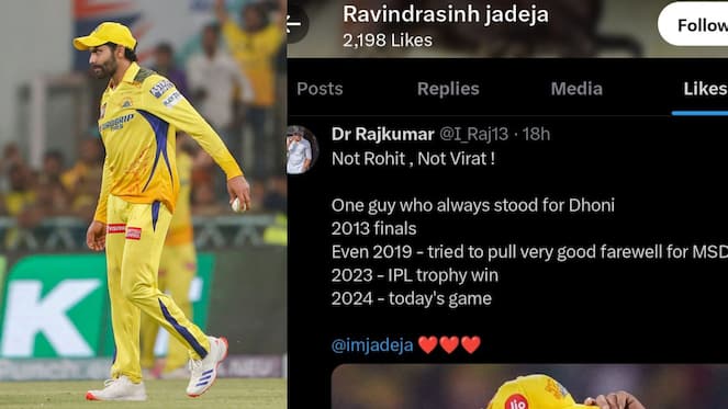 Ravindra Jadeja Likes Anti Kohli, Rohit Tweets After CSK's IPL 2024 Elimination, Gets Slammed By Fans